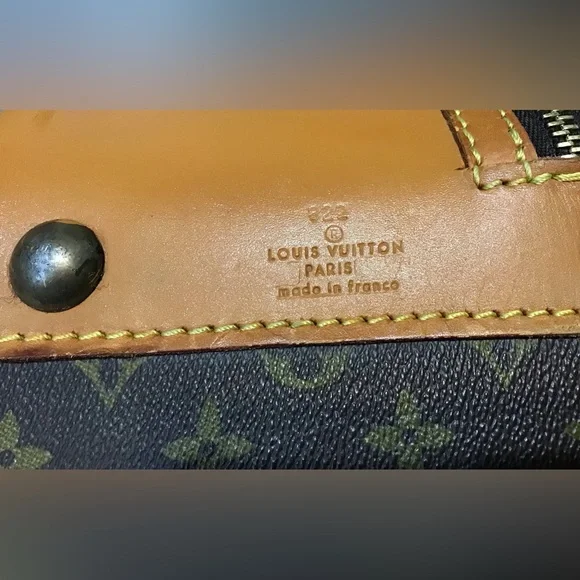 Louis Vuitton Stratos Carry Case Monogram Canvas Leather Travel Bags - Picture 11 of 16